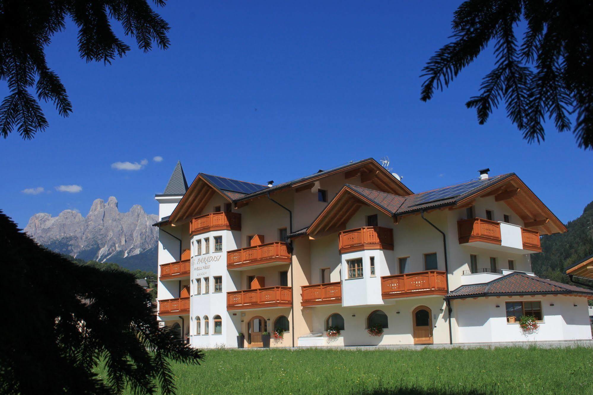 Hotel Garni Paradisi - Wellness & Spa Mezzano Eksteriør bilde